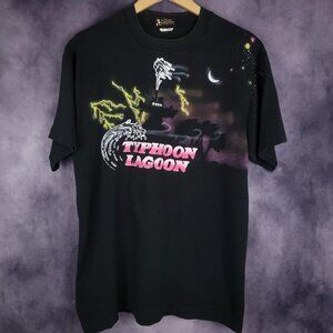 Vintage 90s Disney Disneyworld Parks Typhoon Lagoon AOP shirt